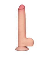 LoveToy - Sliding Skin Dildo 22 cm (&Oslash; 3.7 cm) - Nude