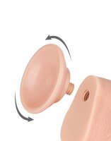 LoveToy - Sliding Skin Dildo 22 cm (&Oslash; 3.7 cm) - Nude