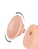 LoveToy - Sliding Skin Dildo 24 cm (&Oslash; 4.3 cm) - Nude