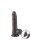 LoveToy - Sliding Skin Dildo 20 cm (&Oslash; 3.9 cm)  - Black