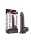 LoveToy - Sliding Skin Dildo 20 cm (&Oslash; 3.9 cm)  - Black
