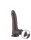 LoveToy - Sliding Skin Dildo 22 cm (&Oslash; 4.3 cm) - Black
