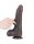 LoveToy - Sliding Skin Dildo 22 cm (&Oslash; 4.3 cm) - Black