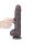 LoveToy - Sliding Skin Dildo 24 cm (&Oslash; 4.3 cm) - Black