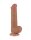 LoveToy - Sliding Skin Dildo 20.8 cm (&Oslash; 4 cm) - Brown