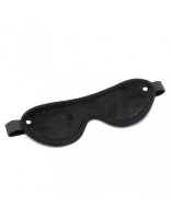 Rimba Soft Bondage Handcuffs With Mask Adjustable Black