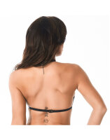 Rimba BH mit Nieten Einheitsgr&ouml;&szlig;e Schwarz