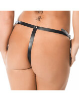 Rimba Strap-On mit Silikondildo 13 cm Schwarz