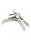 Rimba Speculum of Stainless Steel S M Silver