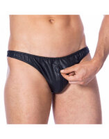 Rimba Mensbrief with Zip S Black
