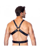 Rimba Body harness with cockring &Oslash; 40 and 50 mm.
