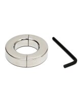 Rimba Edelstahl Ballstretcher mit Inbusschl&uuml;ssel Silber &Oslash; 3,5 cm