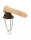 Rimba Ball Stretcher in Parachute Design with Inner Spikes without Weights Black