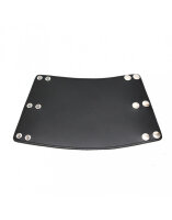 Rimba Armmanschette aus Leder Schwarz