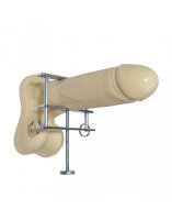 Rimba Metall Squeezer f&uuml;r Hoden, Penis oder Brust Silber