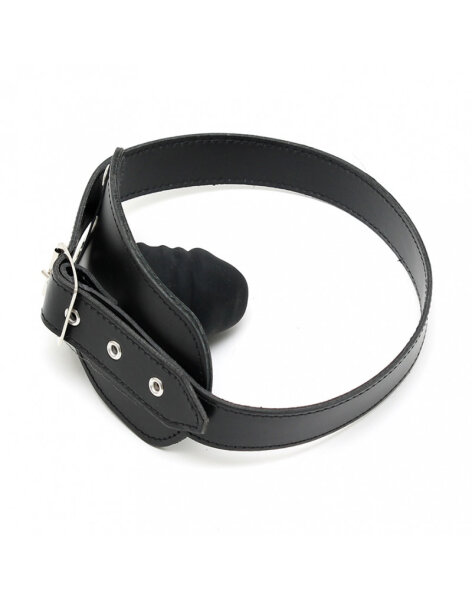 Rimba gag with dildo on the inside black 6 cm &Oslash; 4 cm