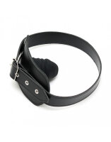 Rimba gag with dildo on the inside black 6 cm &Oslash; 4 cm