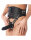 Rimba - Lace-up waistcorset complete with straps, ring and silicone dildo (3,5 x 13 cm) - S