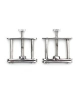 Rimba Adjustable Nipple Clamps Silver 2 Pieces