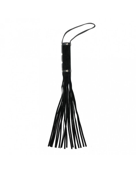 Rimba Suede fondle whip with short handle and 19 strings 50 cm