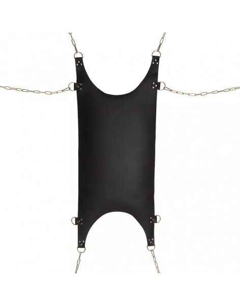 Rimba Liebesschaukel Leder Schwarz