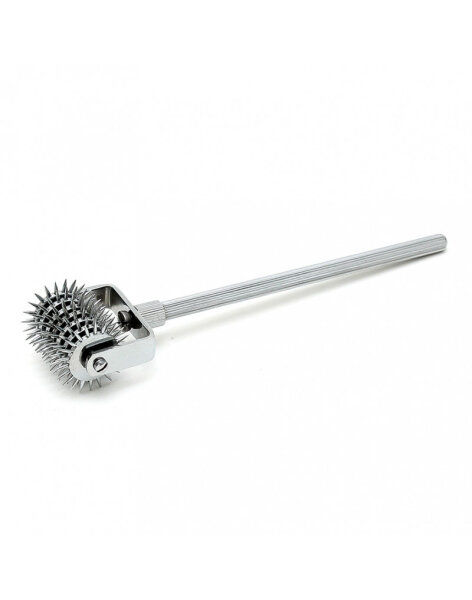 Rimba nerve wheel with 7 wheels silver 15 cm