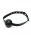 Rimba Ball Gag with Leather Strap Black