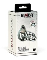 Rimba Penisk&auml;fig mit Schloss Silber 7 cm &Oslash; 5 cm