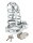 Rimba Penisk&auml;fig mit Schloss Silber 7 cm &Oslash; 5 cm