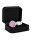 Rimba Anal Plug with Crystal Silver Pink &Oslash; 4 cm