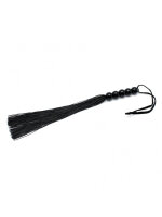 Rimba Silicone Flogger Black 38 cm