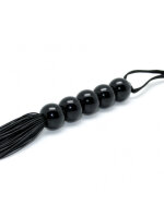Rimba Silicone Flogger Black 38 cm