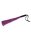 Rimba Silikon Flogger Lila Schwarz 38 cm