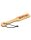 Rimba Wooden Paddle with &ldquo;Bitch&rdquo; Label Brown 32 cm