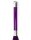 Rimba Suede Flogger with Glass Handle Purple Silver 58 cm