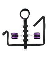 Rimba Halsband mit Handschellen Mehrfarbig