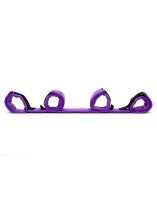 Rimba Spreader Bar with 4 Handcuffs Purple 39 cm