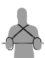 Rimba Bondage Play Elbow Restraint Set