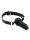 Rimba Latex Play - Mouth Gag with Penis (&Oslash; 40 mm) - Black & Silver