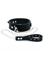 Rimba Toys Verstellbares Halsband mit Leine Schwarz