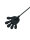 Rimba - Horse whip with a little hand