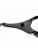 Rimba Strap-On Dildo with Harness Black 20 cm &Oslash; 5 cm