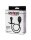 Rimba Latex Play - Inflatable Anal Plug with Pump - Black
