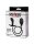 Rimba Latex Play - Inflatable Curved Anal Plug with Pump - Black