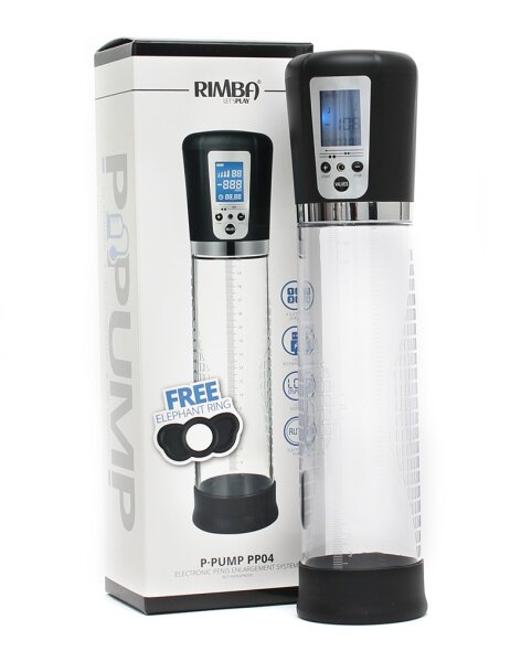 Rimba P-Pump - P-Pump PP04 - Rechargeable Penis Enlarger - Black