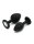 Rimba Berlin Bling Buttplug 2-teiliges Set Schwarz &Oslash; 3,8 cm