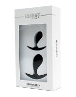 Rimba Copenhagen Anal Plugs Black &Oslash; 2.7 cm 2-Piece