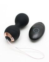 Rimba Cannes Love Balls with Vibration Black &Oslash; 3.5 cm