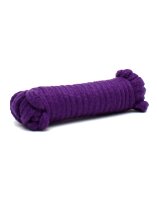 Rimba Bristol Cord Bondageseil aus Baumwolle Lila 5 m