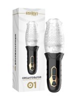 Rimba Toys &ndash; Orgastobator 01 &ndash; Male Masturbator &ndash; Black & Transparent